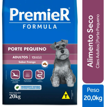 Ração Premier Pet Formula Cães Adultos Raças Pequenas